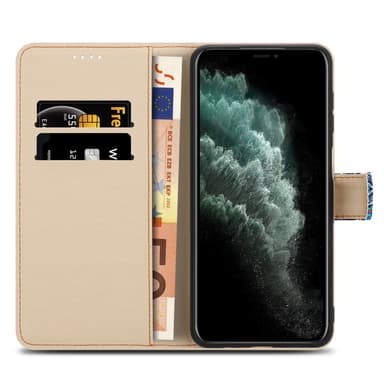 iPhone 11 PRO Plånboksfodral Skal (Blå)