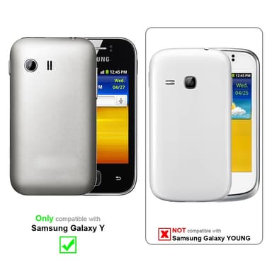 Samsung Galaxy Y Skal Fodral Case (Transparent)