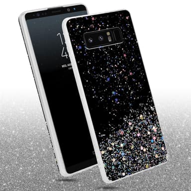 Samsung Galaxy NOTE 8 Skal Fodral Case (Svart)