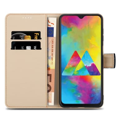Samsung Galaxy M21 / M30s Plånboksfodral Skal (Svart)