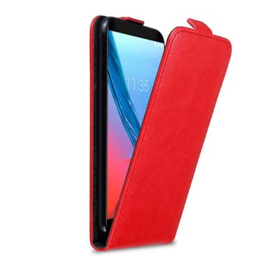 ZTE Blade V9 Flipfodral Skal (Röd)