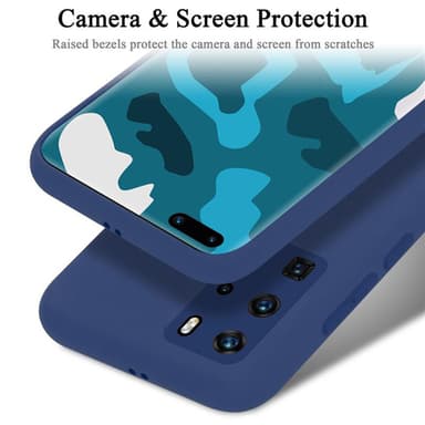 Huawei P40 PRO / P40 PRO+ Skal Fodral Case (Blå)