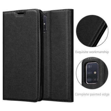 Samsung Galaxy A51 4G / M40s Skal Fodral Case (Svart)