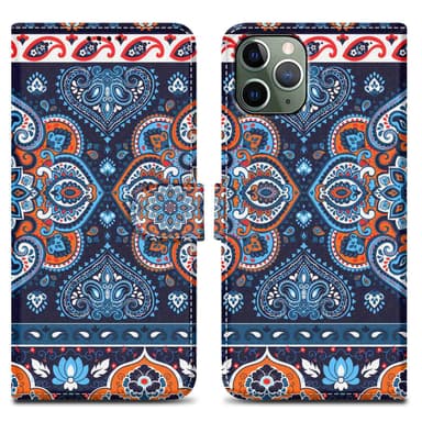 iPhone 11 PRO Plånboksfodral Skal (Blå)
