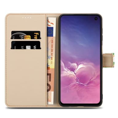 Samsung Galaxy S10e Plånboksfodral Skal (Grön)