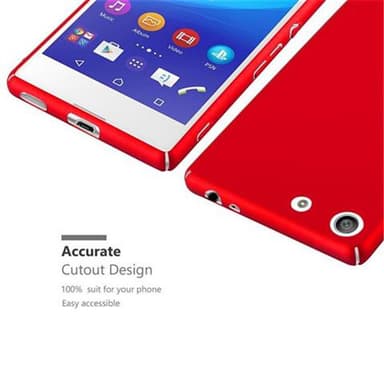 Sony Xperia M5 Skal Fodral Case (Röd)