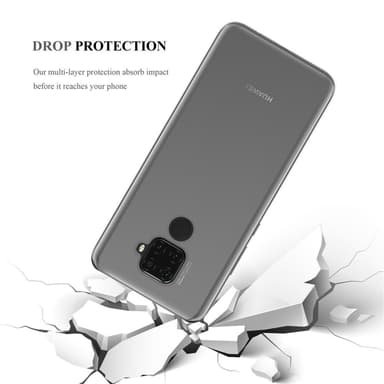 Huawei MATE 30 LITE Skal Fodral Case (Transparent)