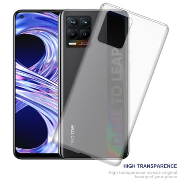 Realme 8 4G / 8 PRO Skal Fodral Case (Transparent)