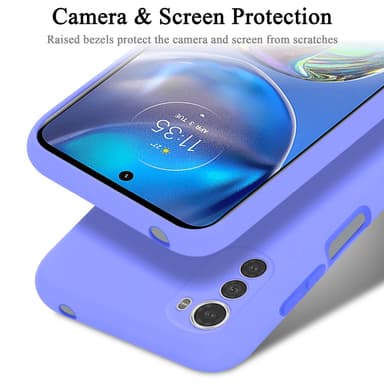 Motorola MOTO E32 4G / E32S Skal Fodral Case (Lila)