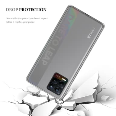 Realme 8 4G / 8 PRO Skal Fodral Case (Transparent)