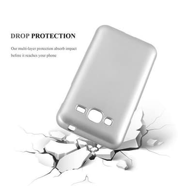Skal Samsung Galaxy J3 2016 Fodral Case (Silver)