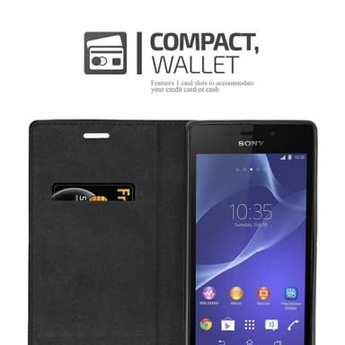 Sony Xperia M2 / M2 AQUA Skal Fodral Case (Brun)