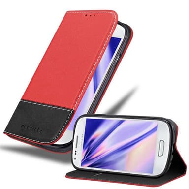 Samsung Galaxy S3 MINI Skal Fodral Case (Röd)