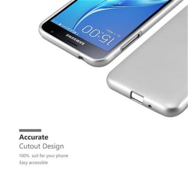 Skal Samsung Galaxy J3 2016 Fodral Case (Silver)