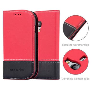 Samsung Galaxy S3 MINI Skal Fodral Case (Röd)