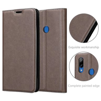 ZTE Blade V10 VITA Skal Fodral Case (Brun)