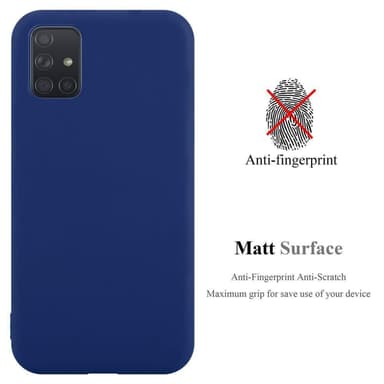 Skal Samsung Galaxy A51 4G / M40s Fodral Case (Blå)