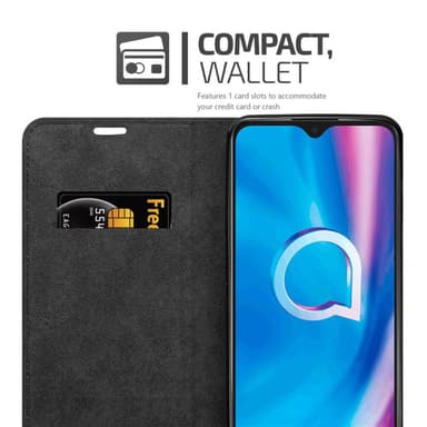 Alcatel 1S 2020 Skal Fodral Case (Brun)