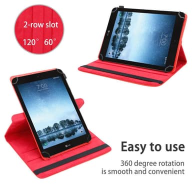LG G Pad F2 (8.0 tum) Skal Fodral Case (Röd)