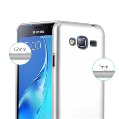 Skal Samsung Galaxy J3 2016 Fodral Case (Silver)