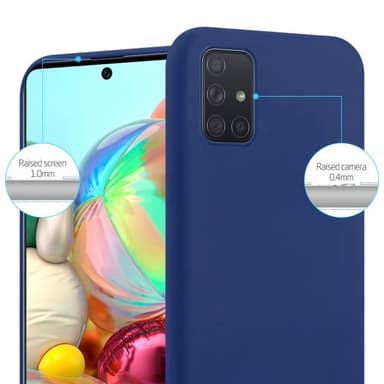 Skal Samsung Galaxy A51 4G / M40s Fodral Case (Blå)