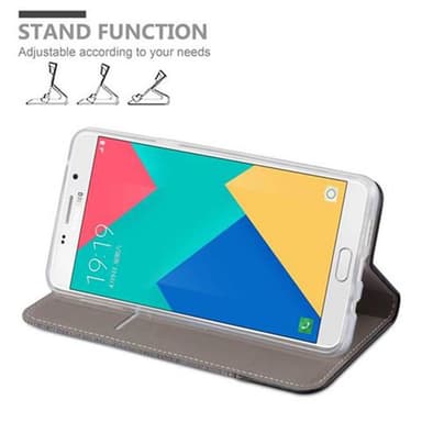 Samsung Galaxy A9 2016 Plånboksfodral Skal (Grå)