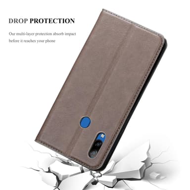 ZTE Blade V10 VITA Skal Fodral Case (Brun)