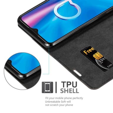Alcatel 1S 2020 Skal Fodral Case (Brun)