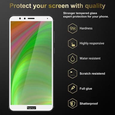 Honor 7X 3x Skyddsglas Skyddsfilm Skärmskydd
