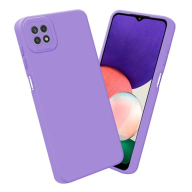Samsung Galaxy A22 5G Skal Fodral Case (Lila)