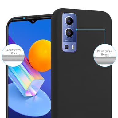 Skal Vivo Y52 5G / Y72 5G Fodral Case (Svart)