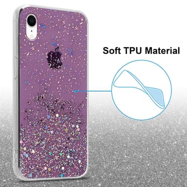 iPhone XR Skal Fodral Case (Lila)