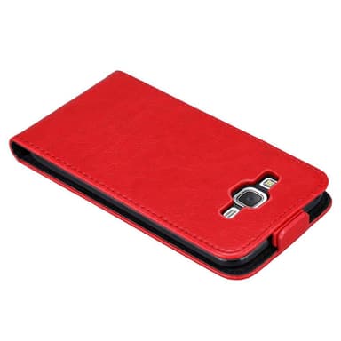 Samsung Galaxy J7 2015 Flipfodral Skal (Röd)