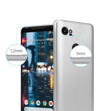 Skal Google PIXEL 2 XL Fodral Case (Silver)