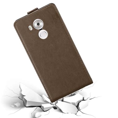 Huawei MATE 8 Flipfodral Skal (Brun)