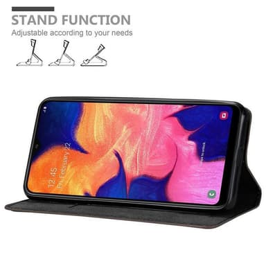 Samsung Galaxy A10 / M10 Skal Fodral Case (Brun)