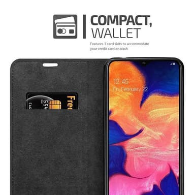 Samsung Galaxy A10 / M10 Skal Fodral Case (Brun)