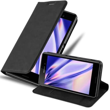 Sony Xperia M4 AQUA Skal Fodral Case (Svart)
