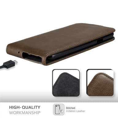 Samsung Galaxy NOTE 3 NEO Flipfodral Skal (Brun)