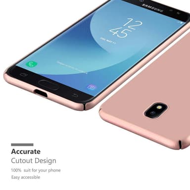 Samsung Galaxy J7 2017 Skal Fodral Case (Rosa)