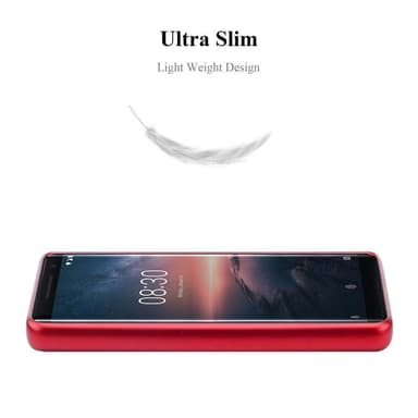 Skal Nokia 8 Sirocco Fodral Case (Röd)
