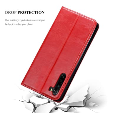 Xiaomi RedMi NOTE 8 Skal Fodral Case (Röd)
