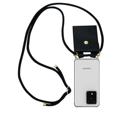 Samsung Galaxy S20 ULTRA Skal Fodral Kedja (Svart)
