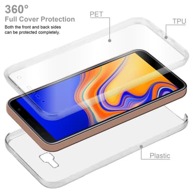 Skal Samsung Galaxy J4 PLUS Fodral Case (Transparent)