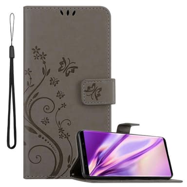 Samsung Galaxy NOTE 9 Plånboksfodral Skal (Grå)
