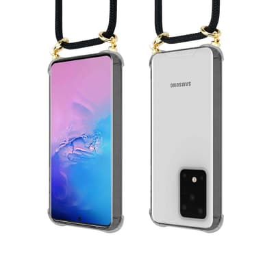 Samsung Galaxy S20 ULTRA Skal Fodral Kedja (Svart)