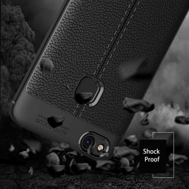 Huawei P10 LITE Skal Fodral Case (Svart)