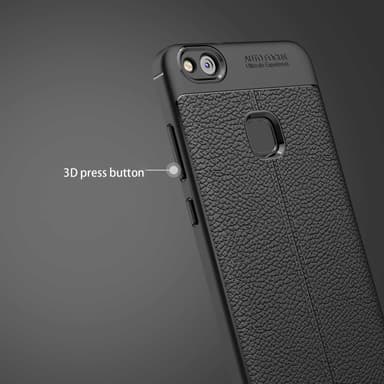 Huawei P10 LITE Skal Fodral Case (Svart)