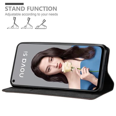 Huawei NOVA 5i / P20 LITE 2019 Skal Fodral Case (Brun)