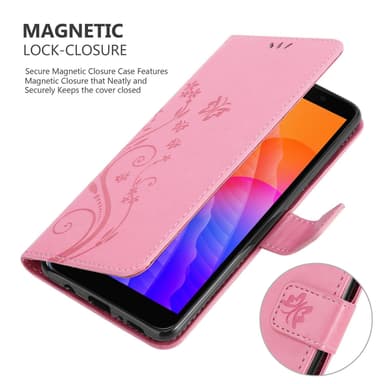 Honor 9S / Huawei Y5P Plånboksfodral Skal (Rosa)
